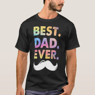 Mens Best Dad Ever Happy Father's Day Vinatge T-Shirt