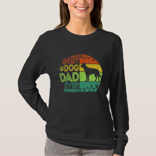 Mens Best Dog Dad Ever Australian Cattle Dog Fathe T-Shirt