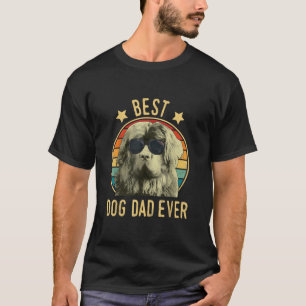 Mens Best Dog Dad Ever Newfoundland Fars Day T-Shirt