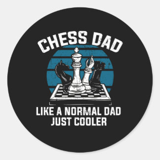 Men's Best Father Dad World's Greatest No.1  Classic Round Sticker