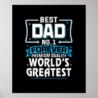 Men's Best Father Dad World's Greatest No.1