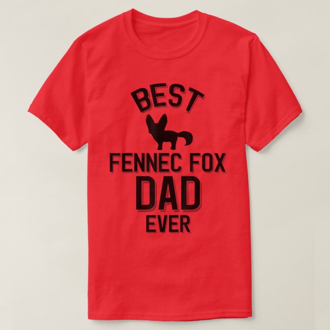 Mens Best Fennec Fo Dad Ever  T-Shirt (Design Front)