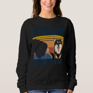 Mens Best Finnish Lapphund Dad Ever Dog Father's Sweatshirt