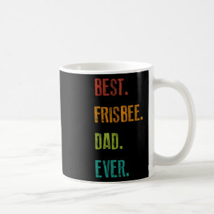 Mens Best Frisbee Dad Ever Vintage Ultimate Disc G Coffee Mug