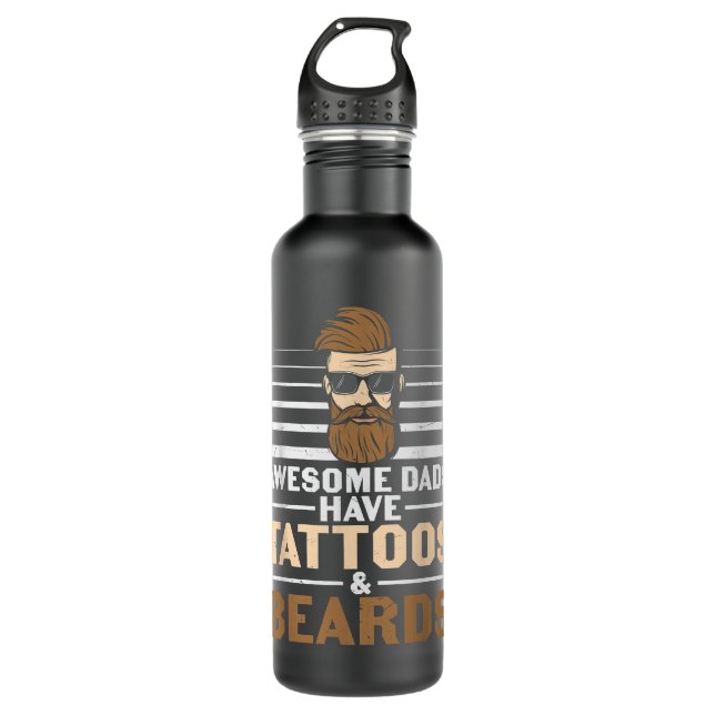 Mens Best Gardening Father Gifts The Gardenfather  710 Ml Water Bottle (Front)