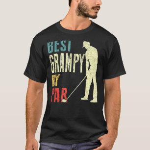 Mens Best Grampy By Par Golf Father's Day Daddy T-Shirt