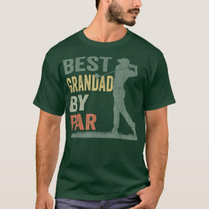 Mens Best Grandad By Par Golf Lover Grandad Father T-Shirt