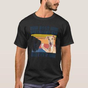 Mens Best Greyhound Dad Ever  Dog  Father's Day T-Shirt