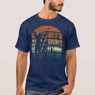 Mens Best Grumps By Par Retro Father's Day Gift T-Shirt