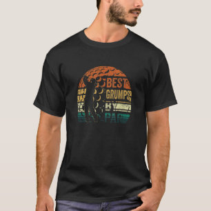 Mens Best Grumps By Par Retro Father's Day Golf T-Shirt