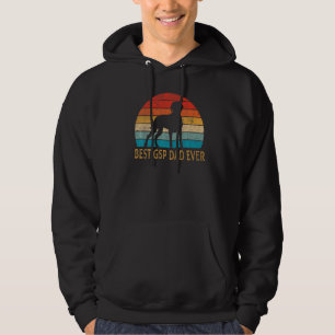 Mens Best Gsp Dad Ever German Shorthaired Pointer Hoodie