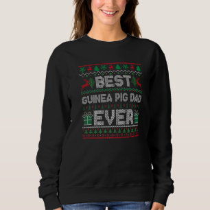Mens Best Guinea Pig Dad Ever Christmas Pajama Mat Sweatshirt