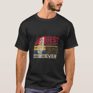 Mens Best Guitar Dad Ever Music Chords Father Musi T-Shirt