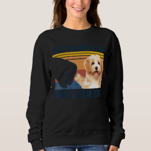 Mens Best Havanese Dad Ever  Dog  Father's Day Sweatshirt