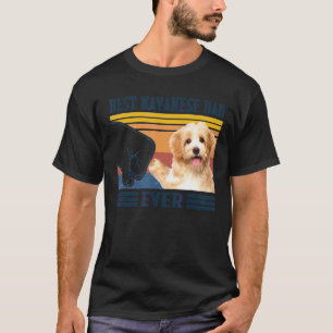 Mens Best Havanese Dad Ever  Dog  Father's Day T-Shirt