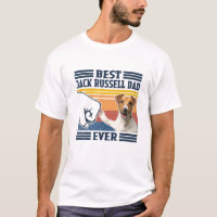 Mens Best Jack Russell Dad Ever Funny Dog Lover Fa