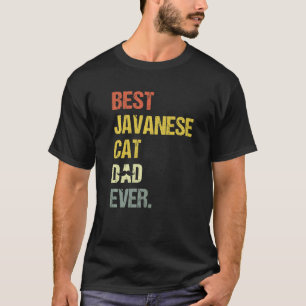 Mens Best Javanese Cat Dad Cat T-Shirt