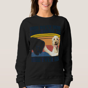 Mens Best Labradoodle Dad Ever  Dog  Father's Day Sweatshirt