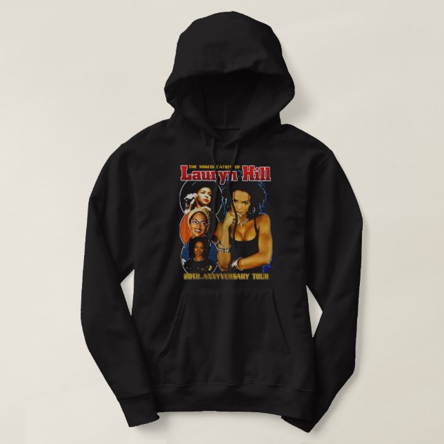 Mens Best Lauryn Great Hil Female Rapper Gifts For Hoodie (Design Front)