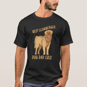Mens Best Leonberger Ever Dad Dog Leonberger Sayin T-Shirt