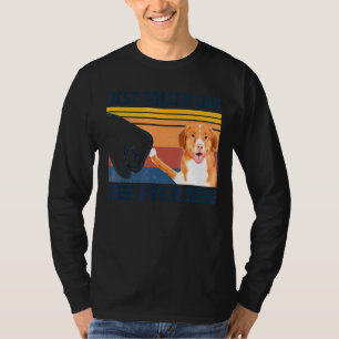 Mens Best Nova Scotia Duck Tolling Retriever Dad E T-Shirt