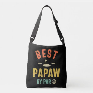 Mens Best Papaw Gift By Par Father Gift Crossbody Bag