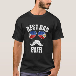 Mens Best Philippines Dad Ever Patriotic Grandpa F T-Shirt
