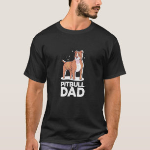 Mens Best Pitbull Dog Dad Ever Pittie T-Shirt