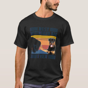 Mens Best Rottweiler Dad Ever Dog Father's Day T-Shirt