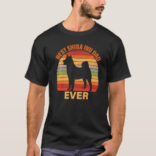 Mens Best Shiba Inu Dad Ever Father's Day Shiba I T-Shirt
