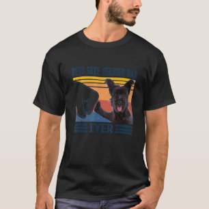Mens Best Skye Terrier Dad Ever  Dog  Father's Day T-Shirt