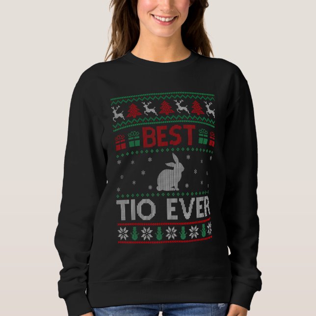 Mens Best Tio Ever  Group Matching Tio Christmas P Sweatshirt (Front)