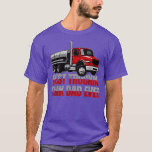 Mens Best Truckin Tank Dad Ever - Trucking Tanker