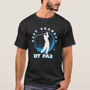 Mens Best Uncle By Par Funny Golfer Fathers Day Go T-Shirt