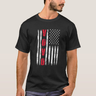 Mens Best Vovô Ever Us Flag For Stepdad Fatheru201 T-Shirt