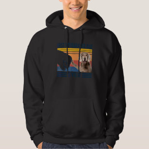 Mens Best Weimaraner Dad Ever Dog Father's Day Hoodie
