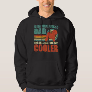 Mens Bichon Frise Dad Like A Regular Dad But Coole Hoodie