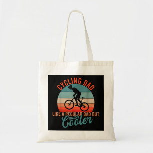 Mens Bicycle mountain bike Father's Day cycling Tote Bag