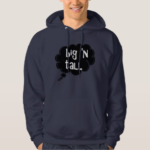 Men's Big 'n Tall hoodie by dalDesignNZ