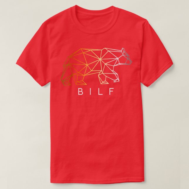 Mens BILF Gay Bear  T-Shirt (Design Front)