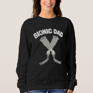 Mens Bionic Knee Replacement Surgery Recovery Sweatshirt