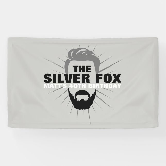 Men's birthday backdrop banner (Horizontal)