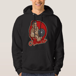 Mens Birthday Present Bodybuilder Grandpa Abuelo Hoodie