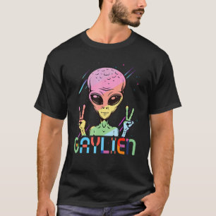 Mens Bisexual Queer Trans Lgbtq Rainbow Peace Gay T-Shirt