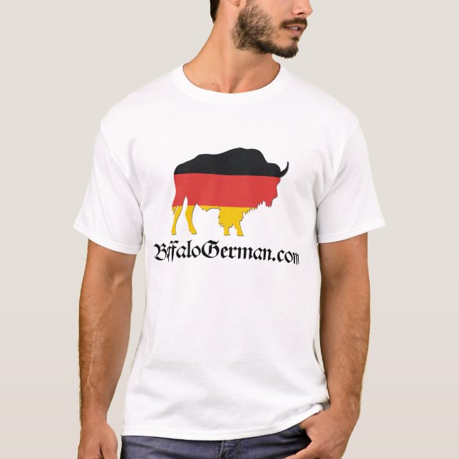 Mens Bison Logo T-Shirt (Front)