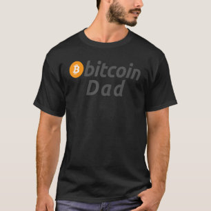 Mens Bitcoin Dad Crypto Dad Crypto Currency Hodl B T-Shirt