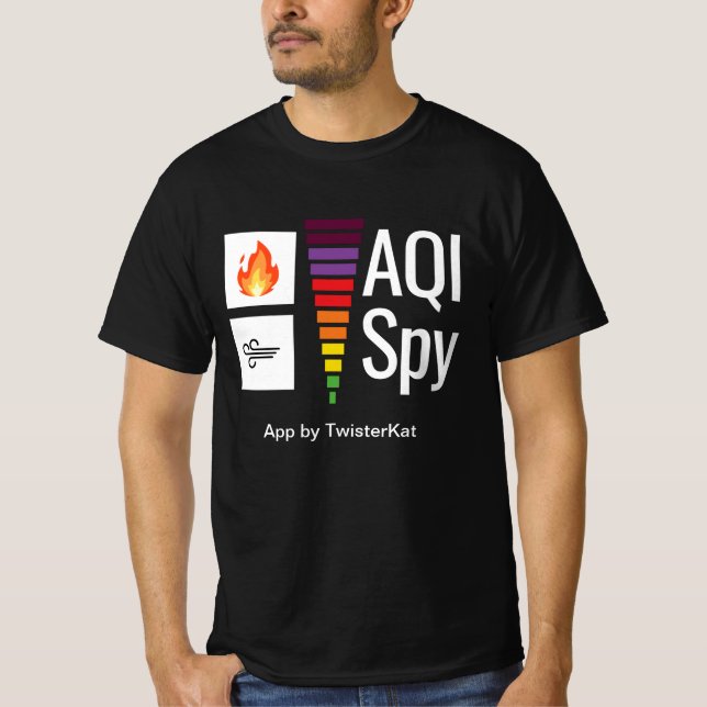 Mens Black Crew Tee Shirt (Front)