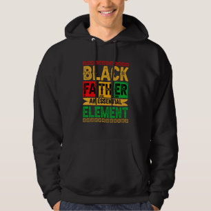 Mens Black Father The Essential Element - Father's Hoodie