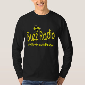 Mens Black LS Tee-Shirt T-Shirt