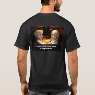 Men's Black T-Shirt Cotton Barrister/Lawyer!